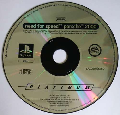 Need for Speed Porche 2000 - PS1 (Retro) (Platinum)