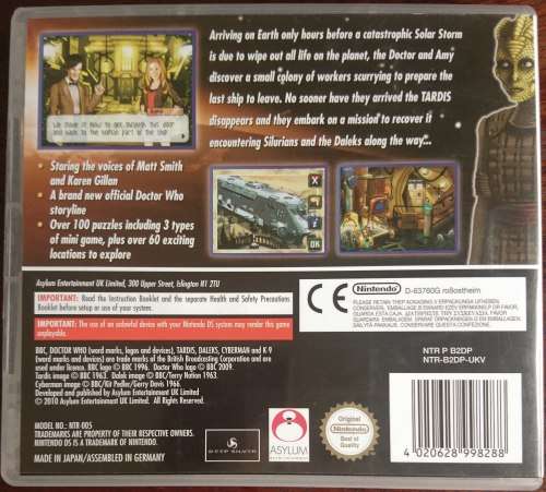 Doctor Who: Evacuation Earth - DS