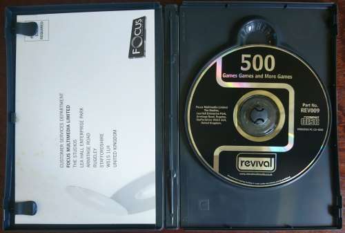 500 Games, Games and More Games - PC