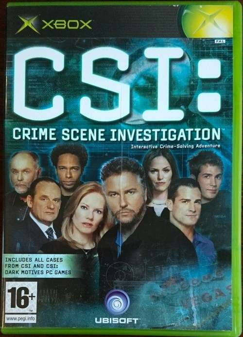 CSI: Crime Scene Investigation - Xbox (Retro)