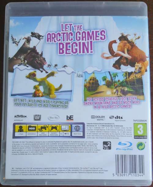 Ice Age 4: Continental Drift Arctic Games - PS3