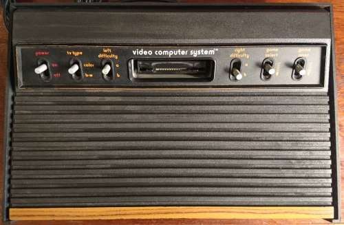 Atari 2600 Console, Generic Controller & Combat game (Retro)
