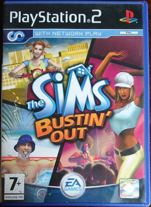 Sims Bustin' Out - PS2 (Platinum)