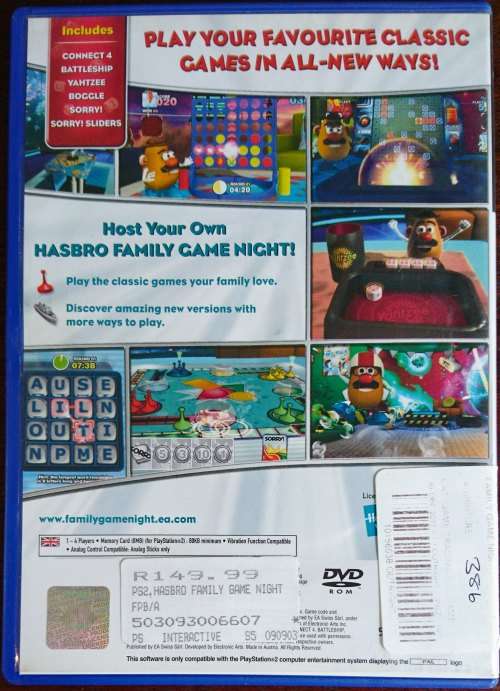 Hasbro Family Game Night - PS2