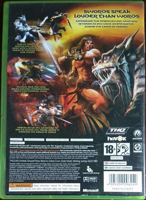 Conan - Xbox 360