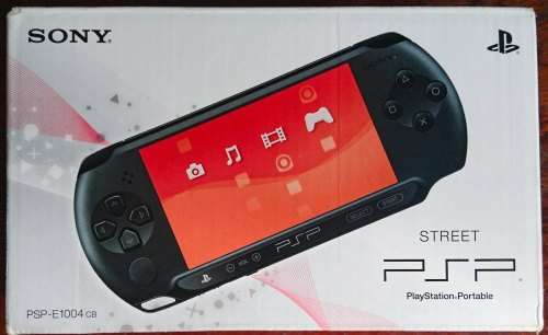 Boxed PSP Console Street E1004 + Accessories