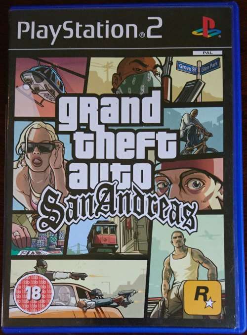 Grand Theft Auto San Andreas - PS2