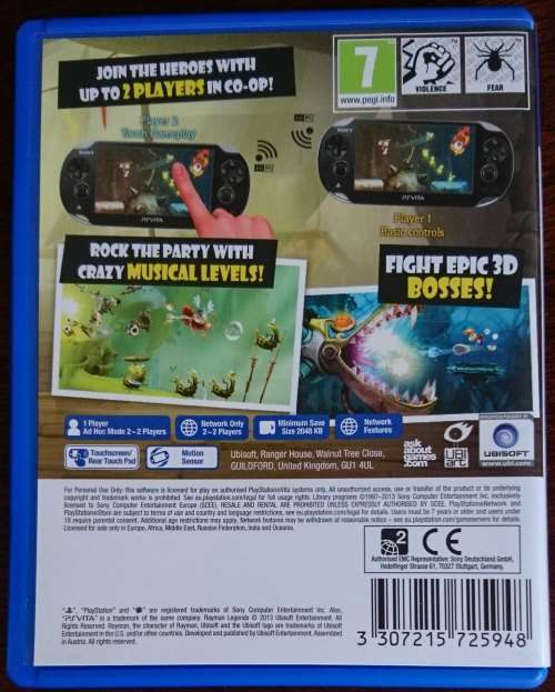 Rayman Legends - PS Vita