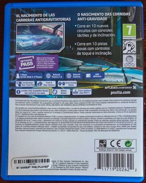 Wipeout 2048 - PS Vita