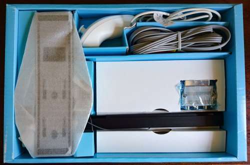 Boxed White Wii Console, Remote + Nunchuck