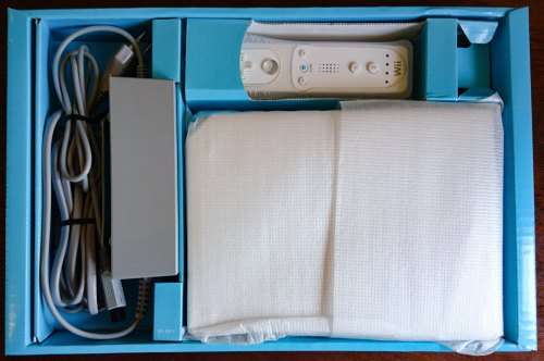 Boxed White Wii Console, Remote + Nunchuck