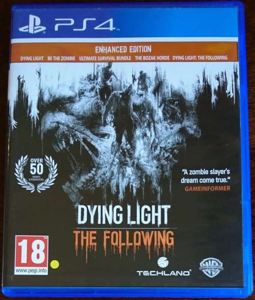 Dying Light: The Following Enhanced Edition - PS4