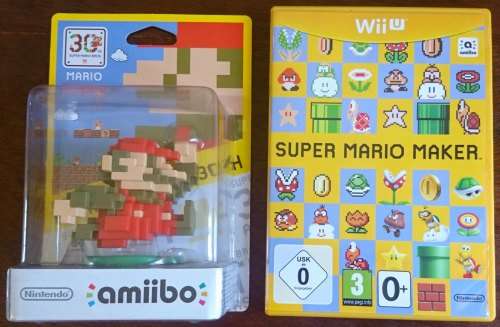 Boxed Wii U Super Mario Maker Premium Pack 32GB (Like new)