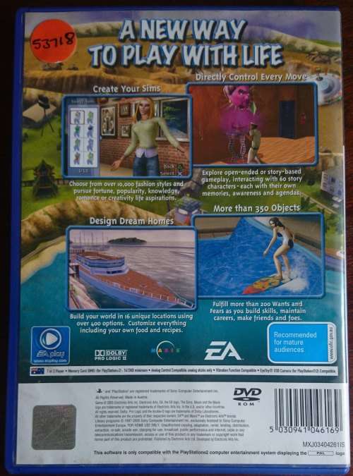 Sims 2 - PS2