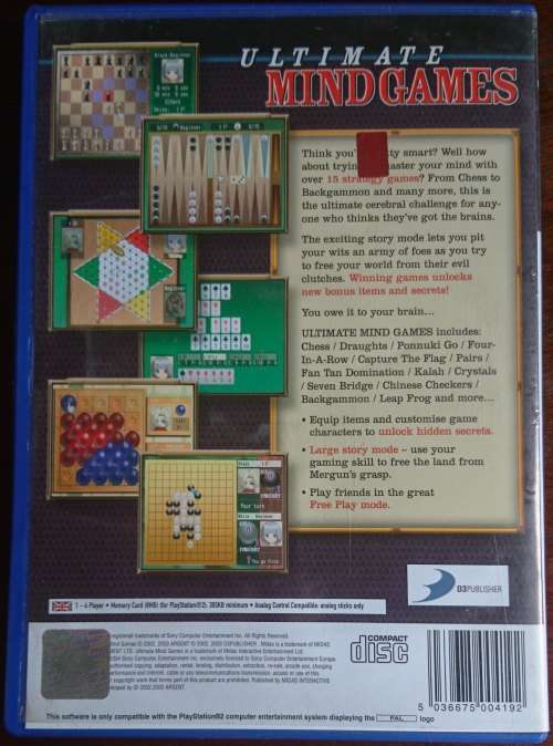 Ultimate Mind Games - PS2
