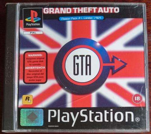 Grand Theft Auto Mission Pack #1: London 1969 - PS1 (Retro)