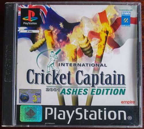 International Cricket Captain: Ashes Edition - PS1 (Retro)