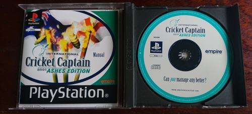 International Cricket Captain: Ashes Edition - PS1 (Retro)