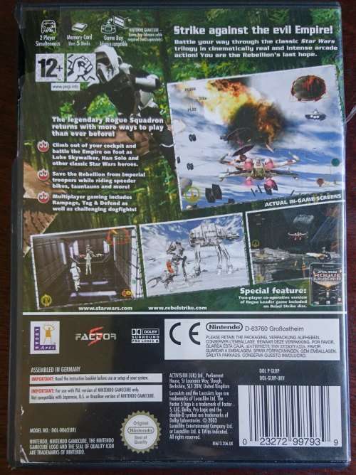 Star Wars: Rebel Strike: Rogue Squadron III - GameCube (Retro)