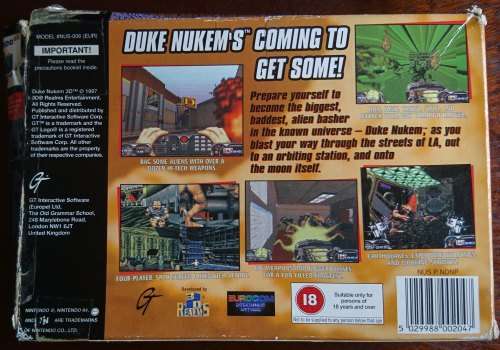 Duke Nukem 64 - N64 (Boxed)(Retro)
