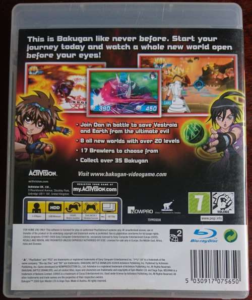 Bakugan: Battle Brawlers - PS3