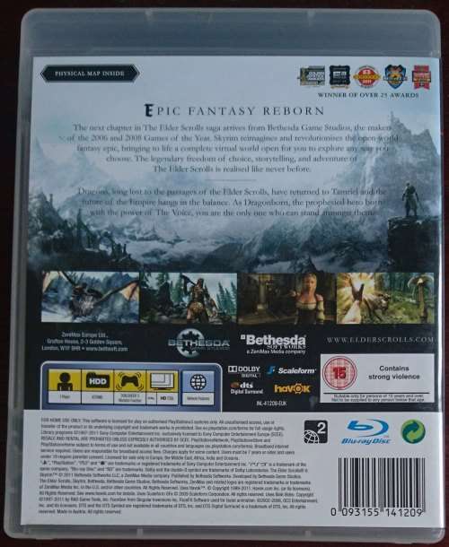 Elder Scrolls V: Skyrim - PS3