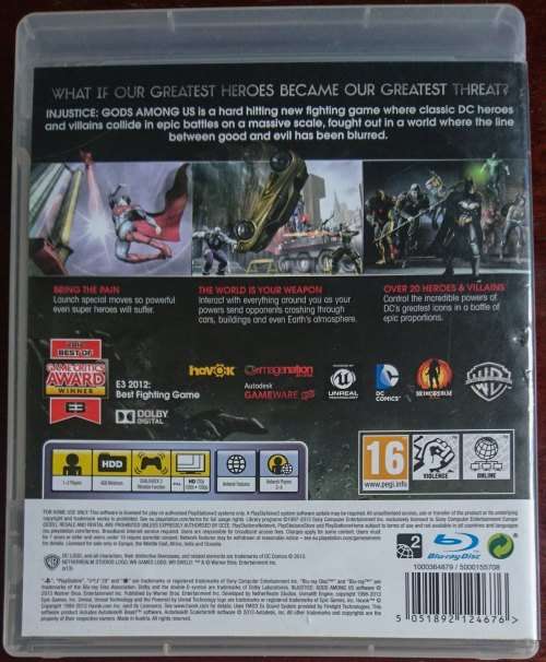 Injustice: Gods Among Us - PS3