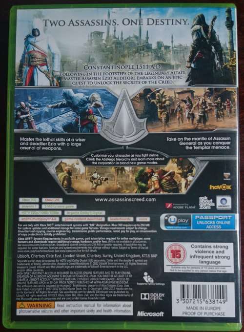 Assassin's Creed Revelations - Xbox 360
