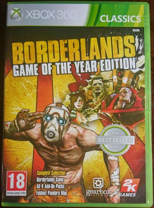 Borderlands GOTY - Xbox 360 (Classics)
