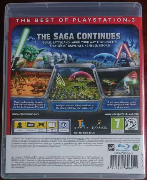 Lego Star Wars III: The Clone Wars - PS3 (Essentials)