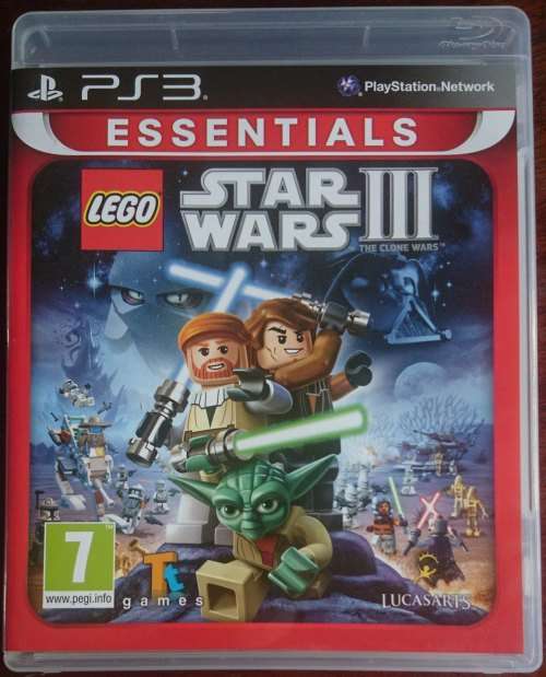 Lego Star Wars III: The Clone Wars - PS3 (Essentials)