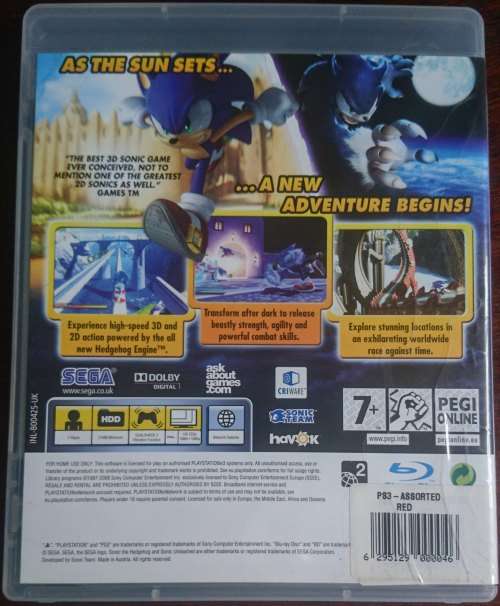 Sonic Unleashed - PS3
