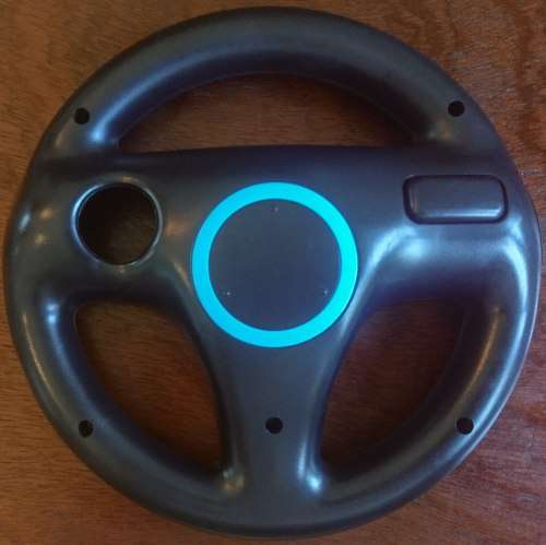 Mario Kart + Black Wheel - Wii.