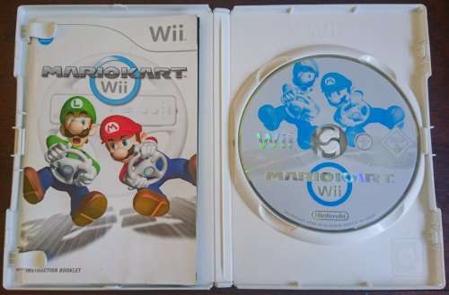 Mario Kart + Black Wheel - Wii.
