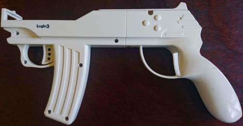 Logic 3 Sports Gun Attachment (White) - Wii