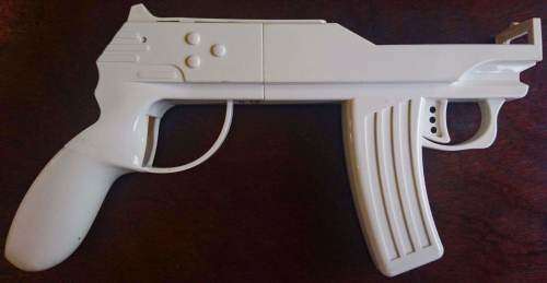 Logic 3 Sports Gun Attachment (White) - Wii