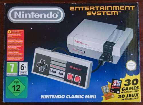 Boxed Nintendo NES Classic Mini (30 Games built-in)