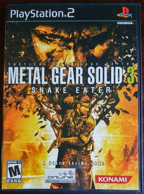 Metal Gear Solid 3 Snake Eater - PS2 (NTSC)