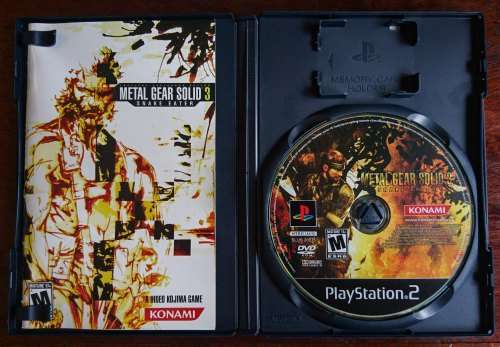 Metal Gear Solid 3 Snake Eater - PS2 (NTSC)