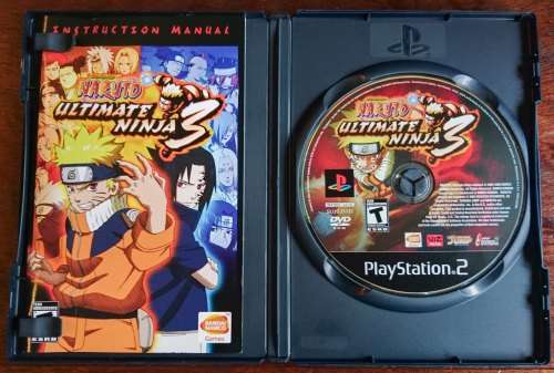 Naruto Ultimate Ninja 3 - PS2 (NTSC / American)