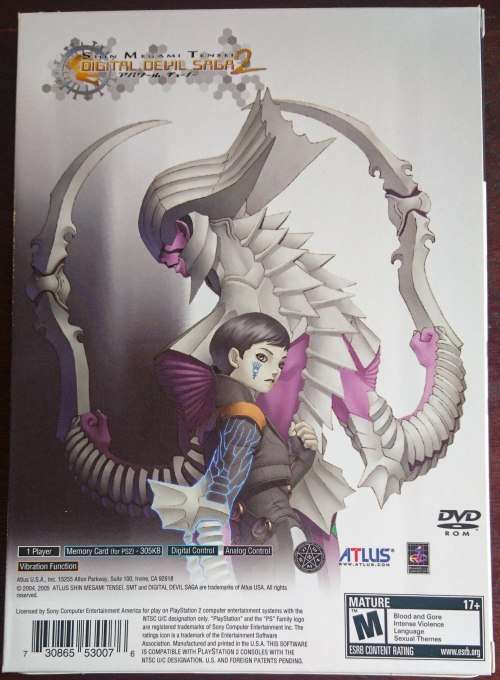 Shin Megami Tensei Digital Devil Saga (Deluxe Box Set) - PS2 (NTSC)