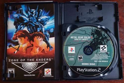 Zone of the Enders (incl MGS 2 trial edition) - PS2 (NTSC)