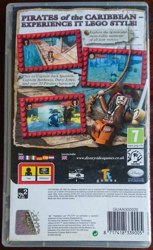 LEGO Pirates of the Caribbean - PSP (Essentials)