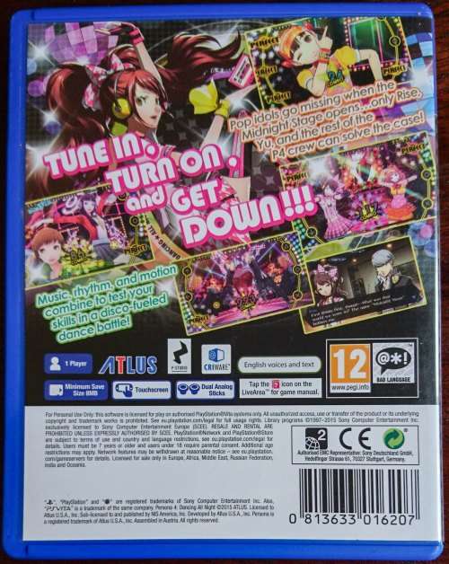 Persona 4: Dancing All Night -  PS Vita