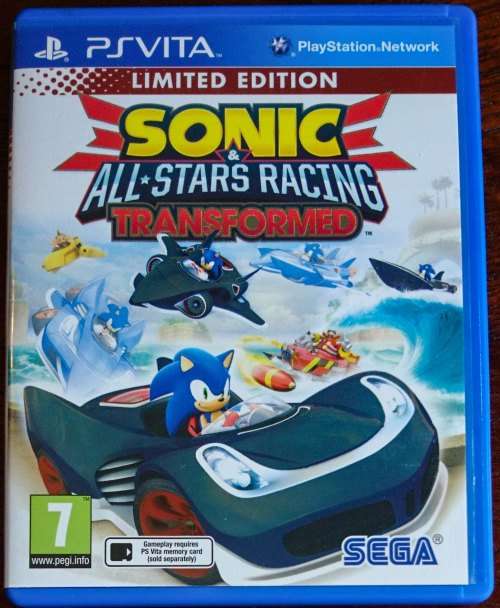 Sonic All-Stars Racing Transformed - PS Vita