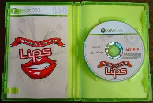 Lips Number One Hits + 2 Wireless Microphones - Xbox 360