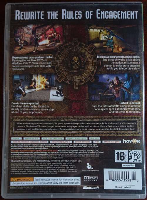 Shadow Run - Xbox 360