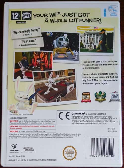 Sam & Max Season One - Wii