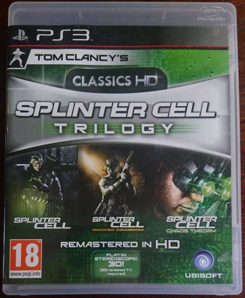 Tom Clancys Splinter Cell Trilogy - PS3 (Classics HD)