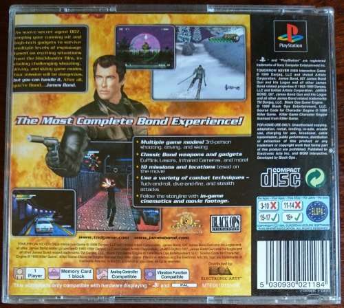 007 Tomorrow Never Dies - PS1